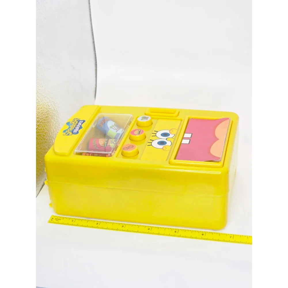 Girls Unbranded Spongebob Squarepants Vending Machine Toy One Size Yellow Red